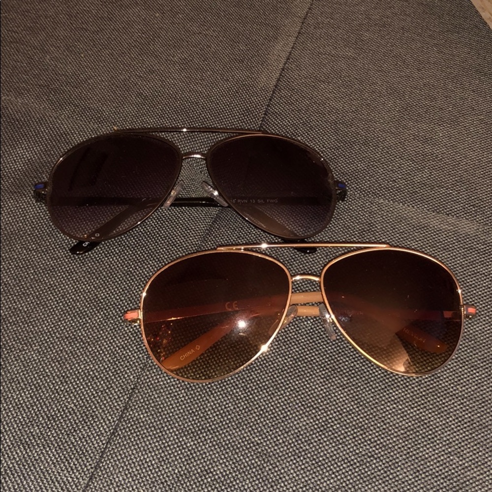 NWOT Aviator Sunglass Bundle